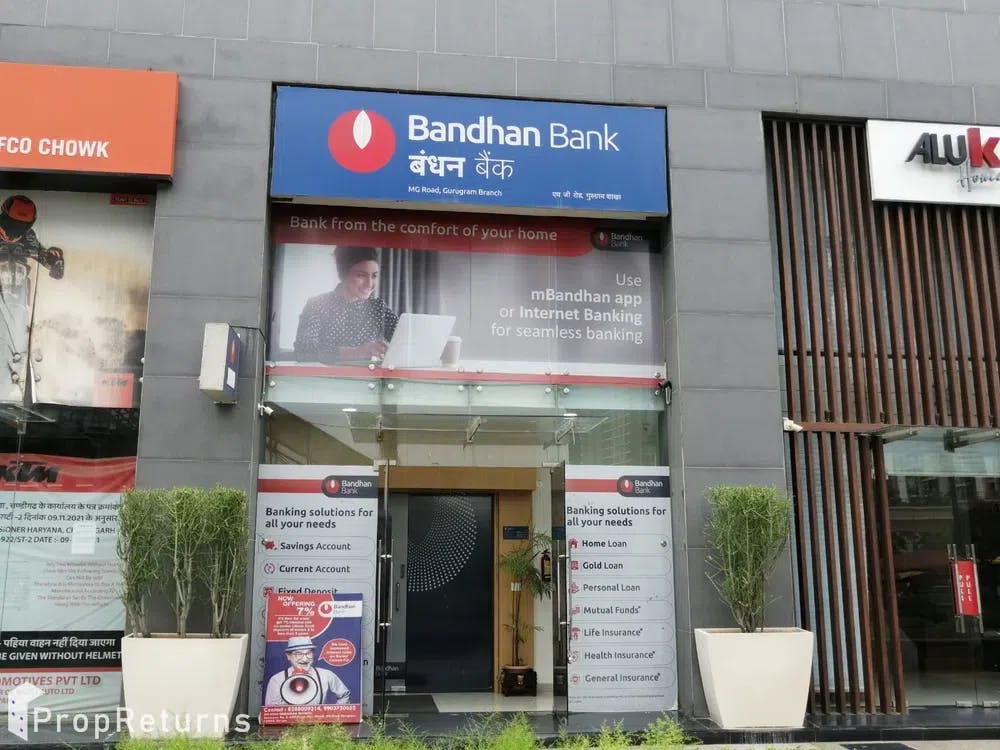 Preleased
                      Bank in MG Road, Gurgaon