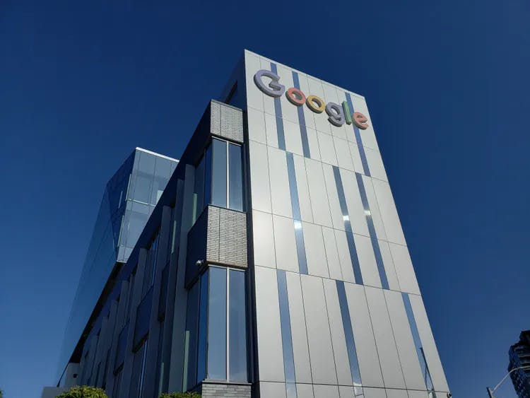 Google's office building